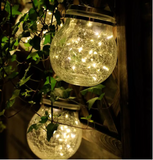 Load image into Gallery viewer, Glass crack lamp Hanging Solar Lights Atmosphere lamp #G5204