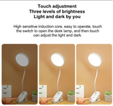 Load image into Gallery viewer, Multifunctional eye protection desk lamp with clip