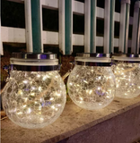 Load image into Gallery viewer, Glass crack lamp Hanging Solar Lights Atmosphere lamp #G5204